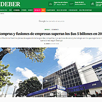 Compras y fusiones de empresas superan los $us 5 billones en 2021